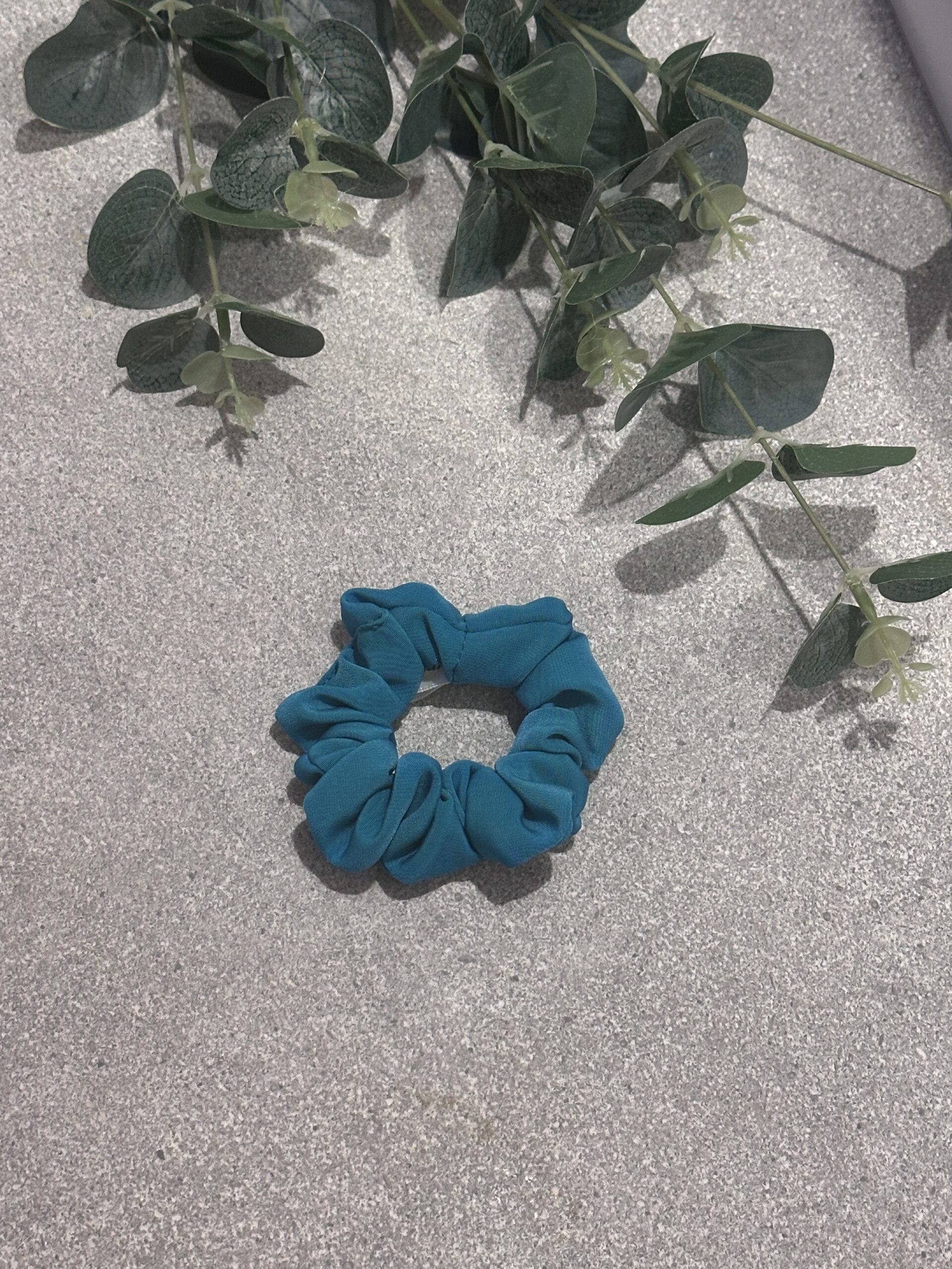 Mini Scrunchie - Teal