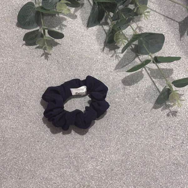 Mini Scrunchie - Dark Purple