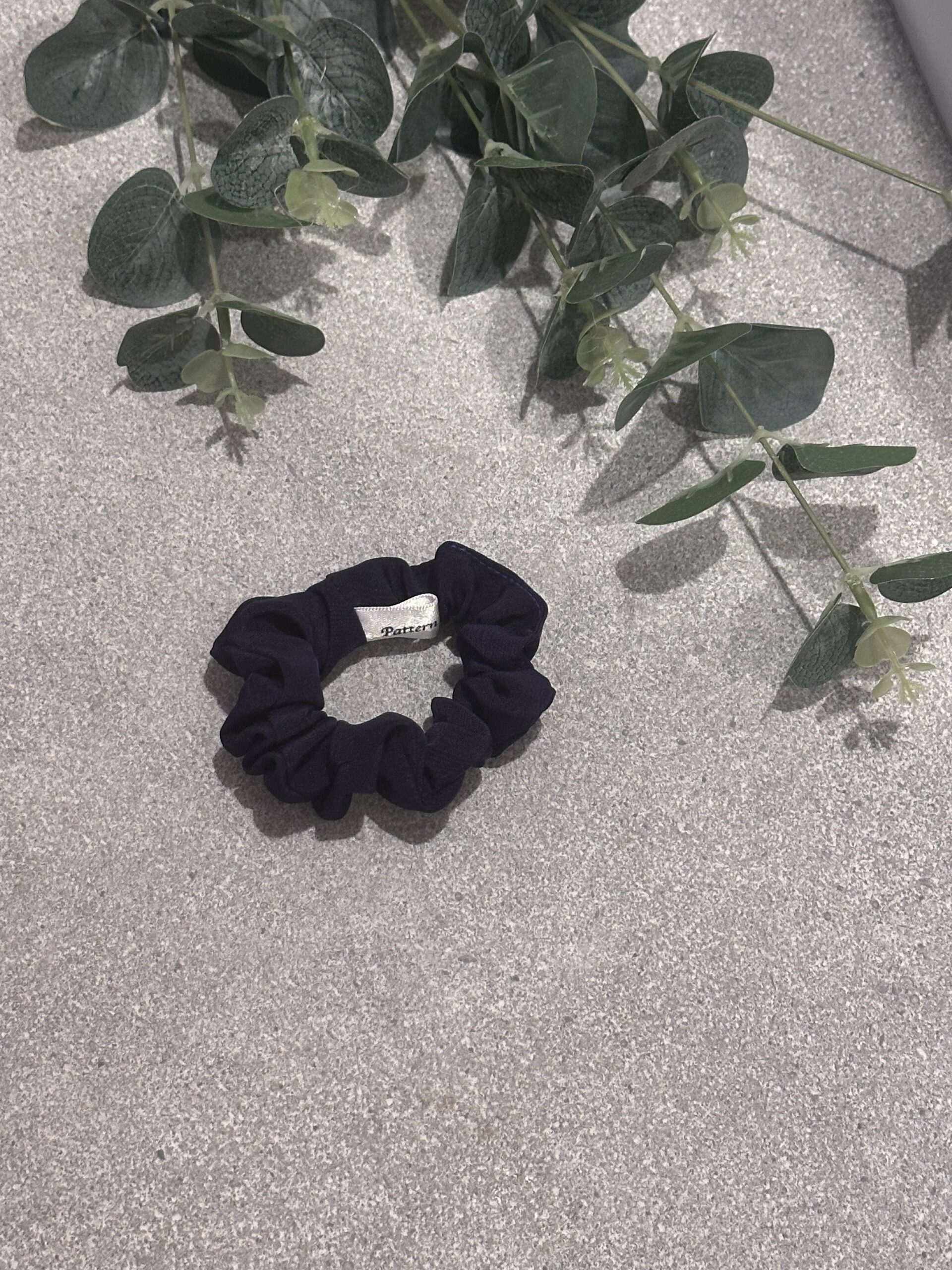 Mini Scrunchie - Dark Purple