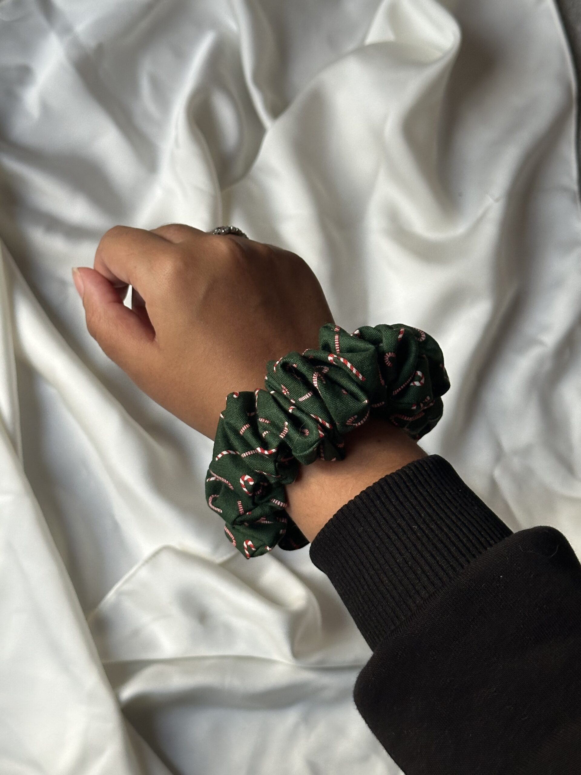 Peppermint Stick Scrunchie - Image 2