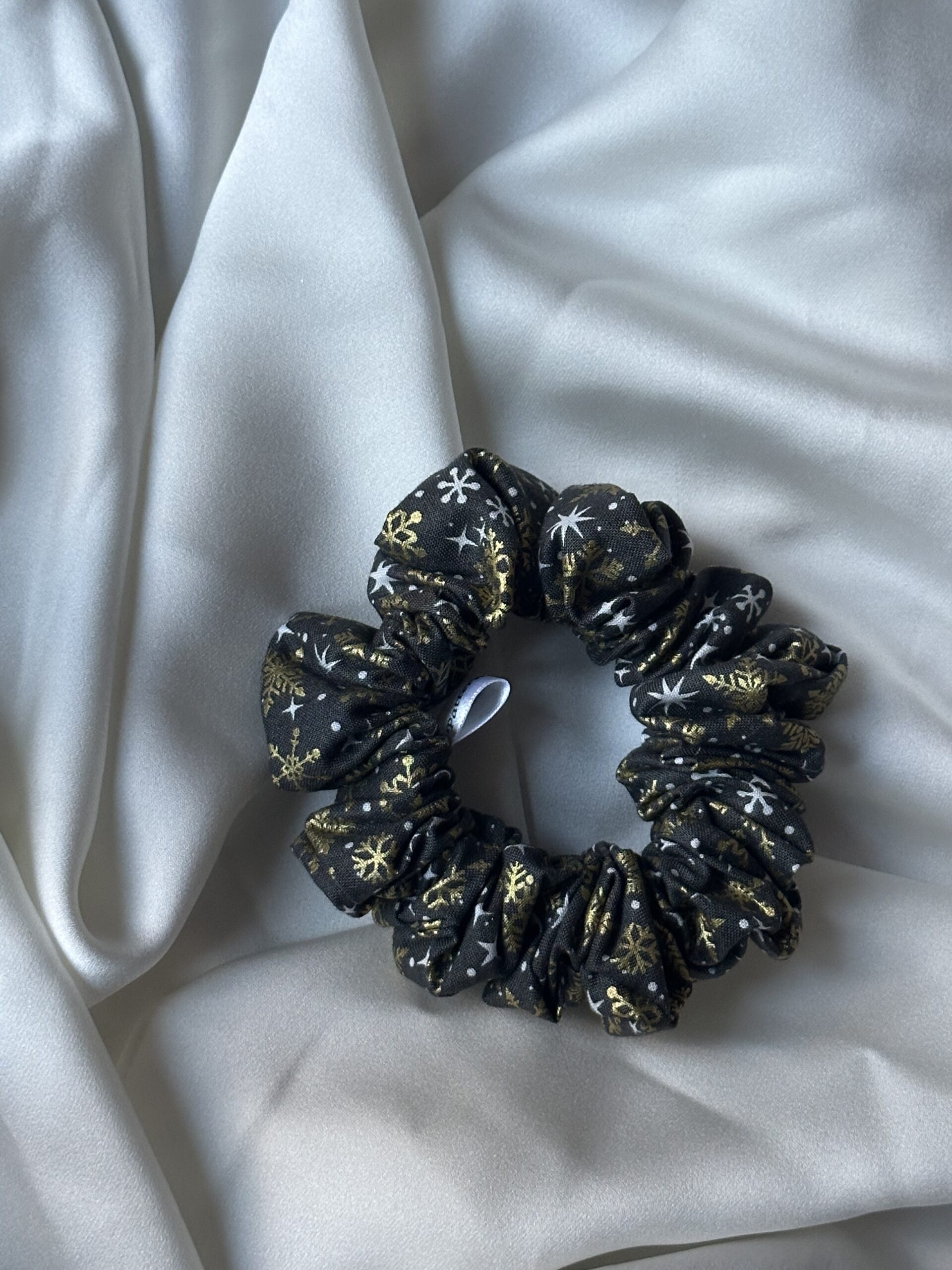 Snowflake Scrunchie