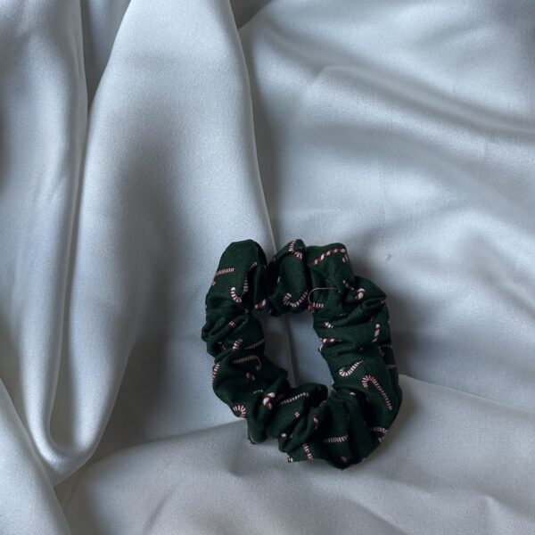 Mini Peppermint Stick Scrunchie