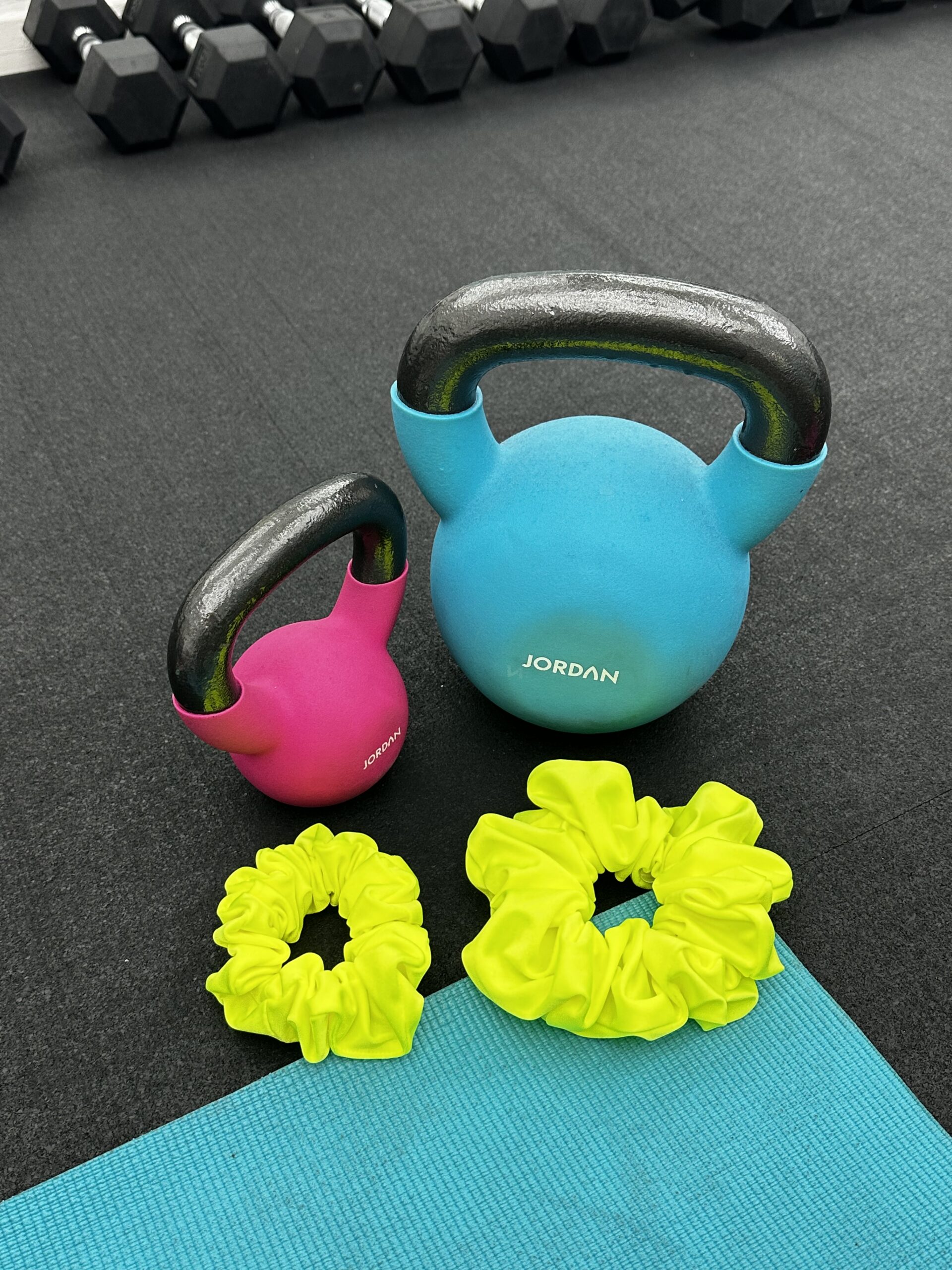 Sport - Neon Yellow Regular Scrunchie - Image 2