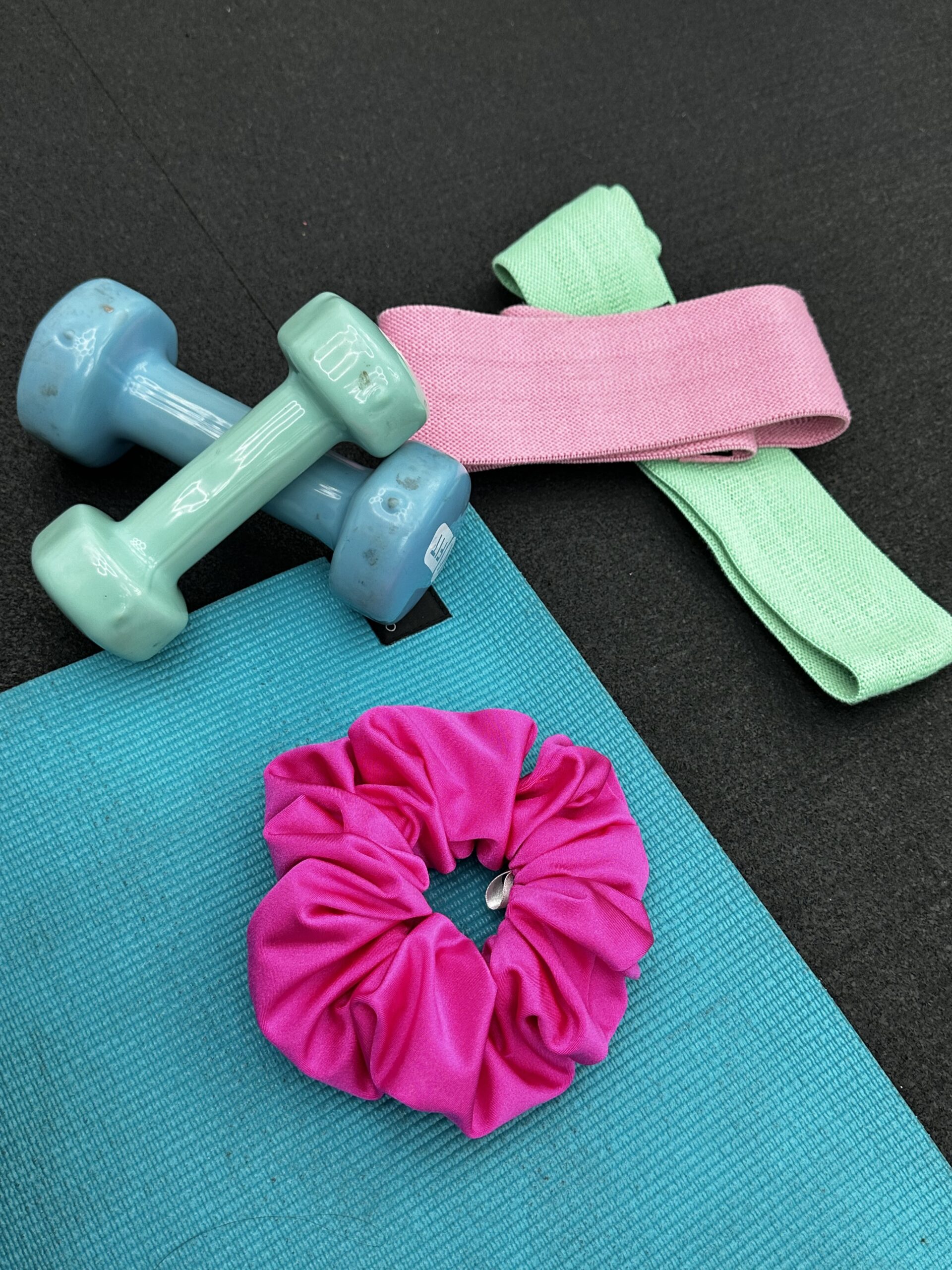 Sport - Hot Pink Oversized Scrunchie