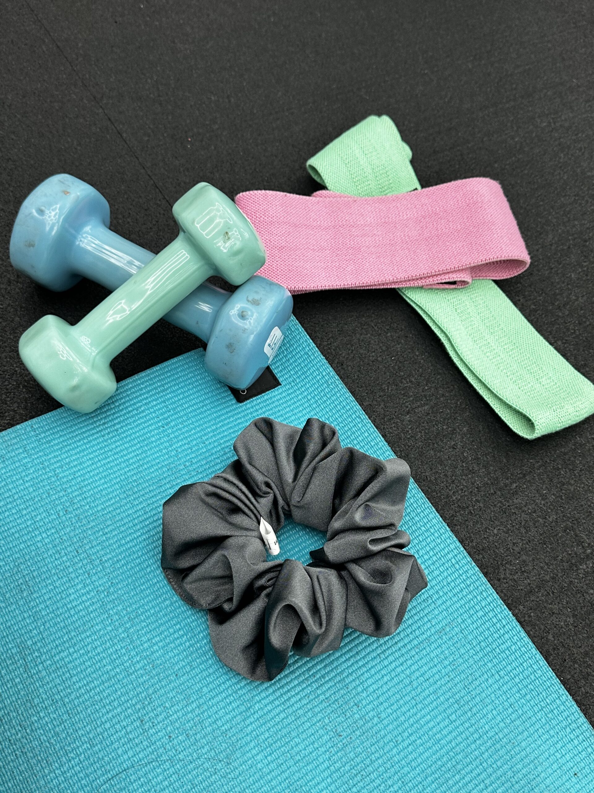Sport - Gunmetal Grey Oversized Scrunchie
