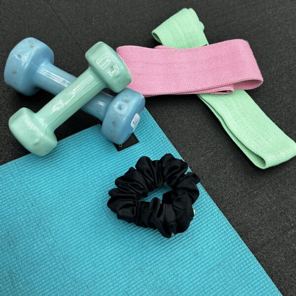 Sport - Midnight Black Regular Scrunchie