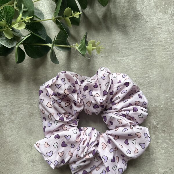 Valentines Oversized Scrunchie - Aurora