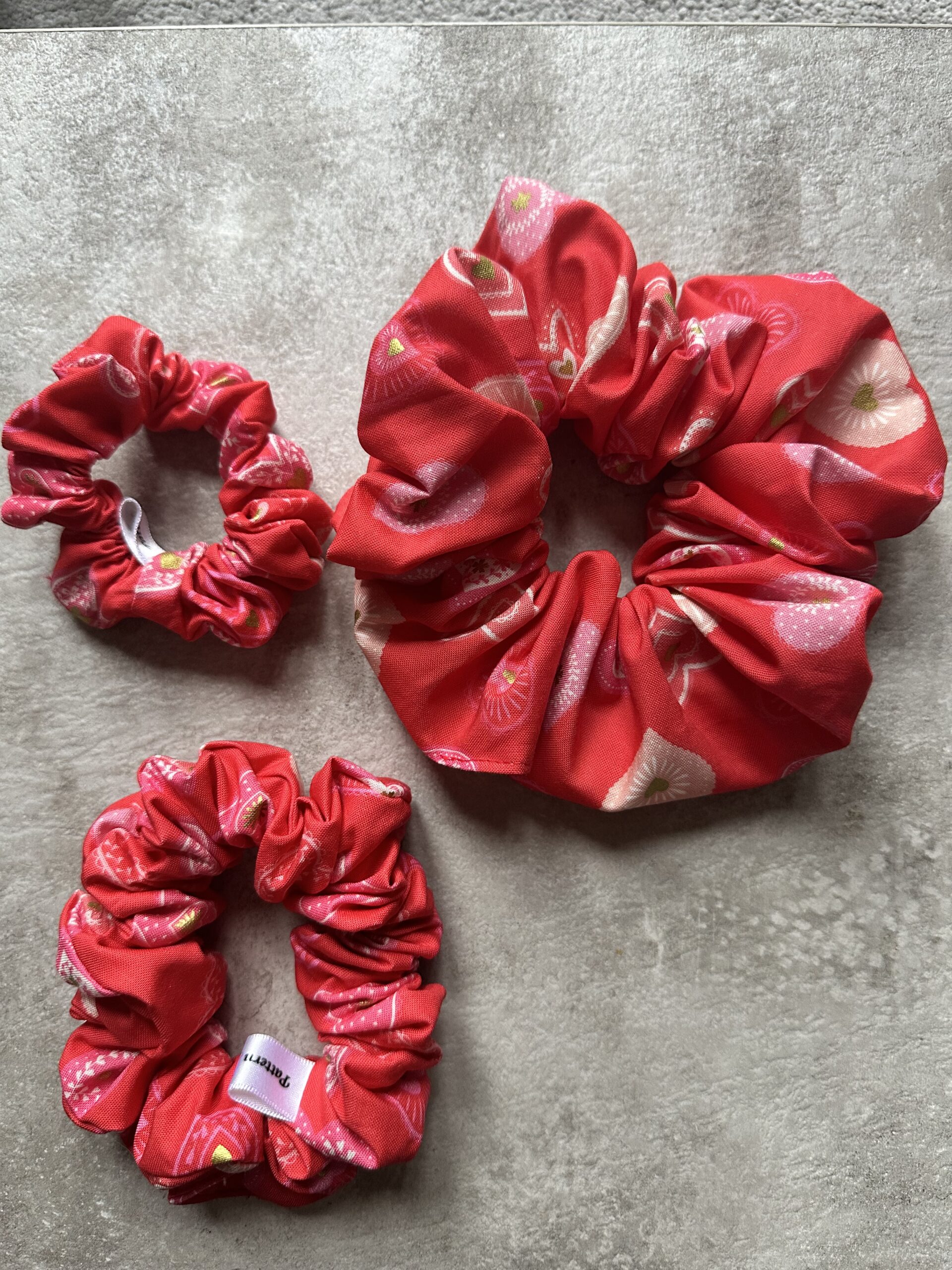 Valentines Regular Scrunchie - Belle - Image 2