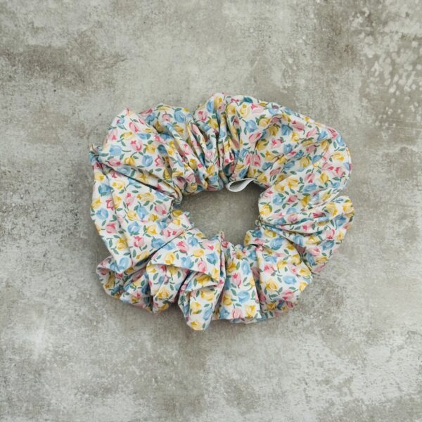Liberty Oversized Scrunchie - Tulip Triumph Blue