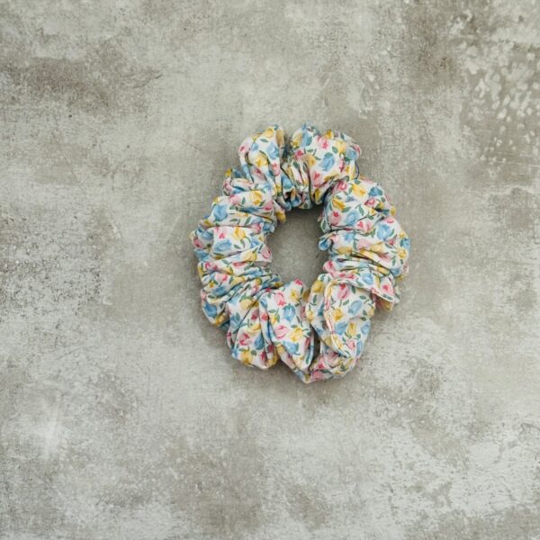 Liberty Regular Scrunchie - Tulip Triumph Blue