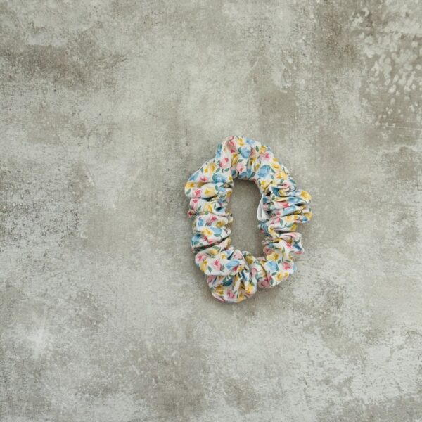 Liberty Mini Scrunchie - Tulip Triumph Blue