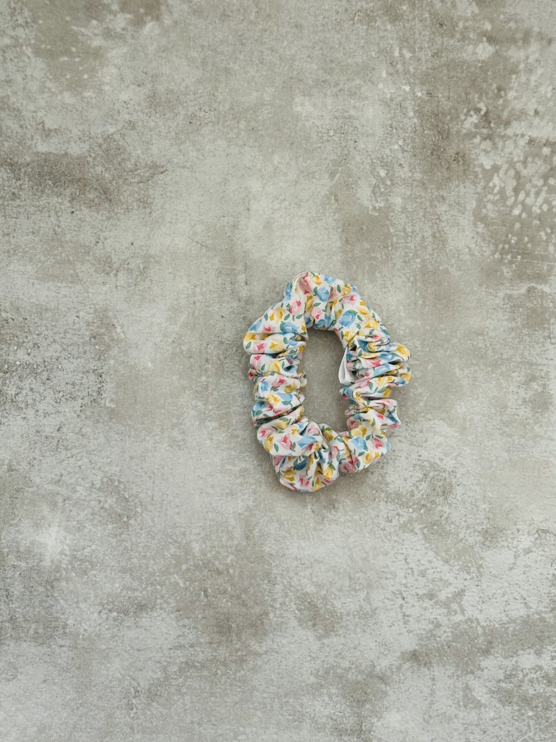 Liberty Mini Scrunchie - Tulip Triumph Blue