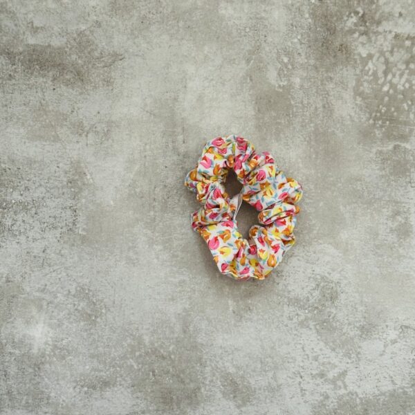 Liberty Mini Scrunchie - Tulip Triumph Pink
