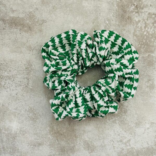 Oversized Christmas Trees Scrunchie