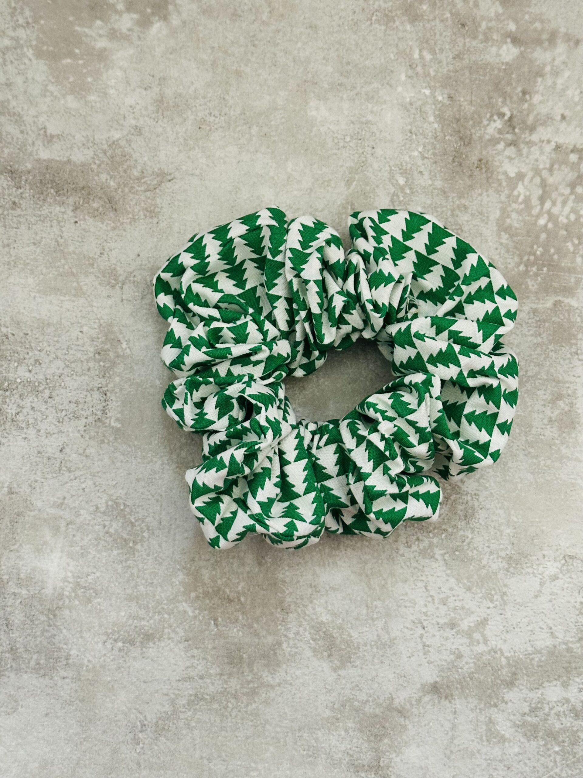 Oversized Christmas Trees Scrunchie