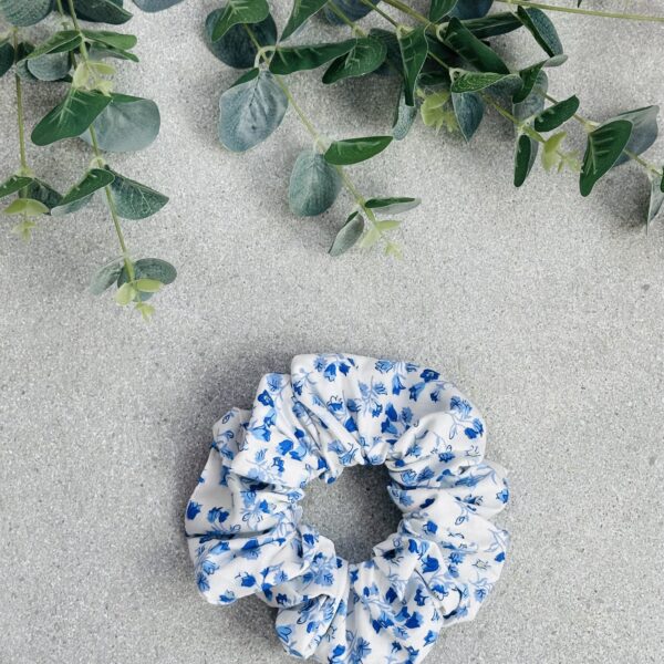 Liberty Oversized Scrunchie - Harebell Charm