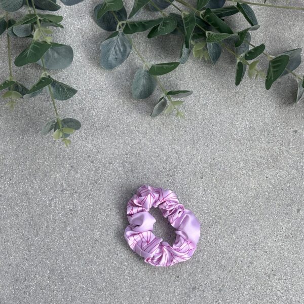 Mini Silk Scrunchie - Fleur