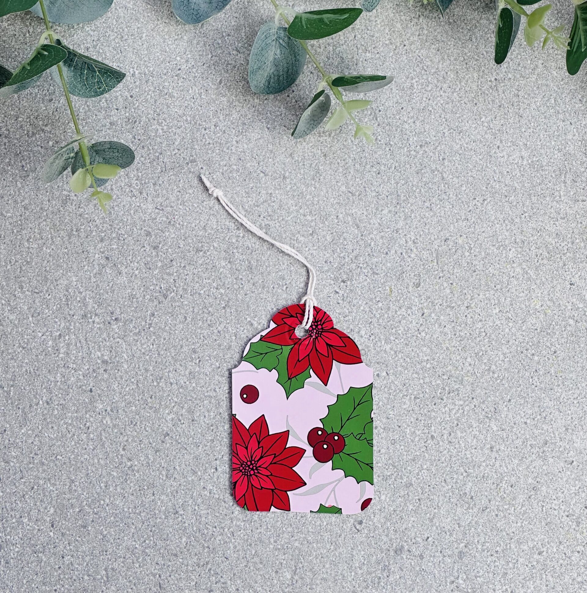 Christmas Rose - Gift Tag