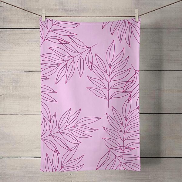 Cotton Tea Towel - Fleur